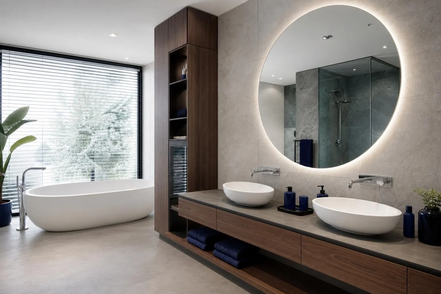 Modernes Badezimmer von Novar Gebäudetechnik